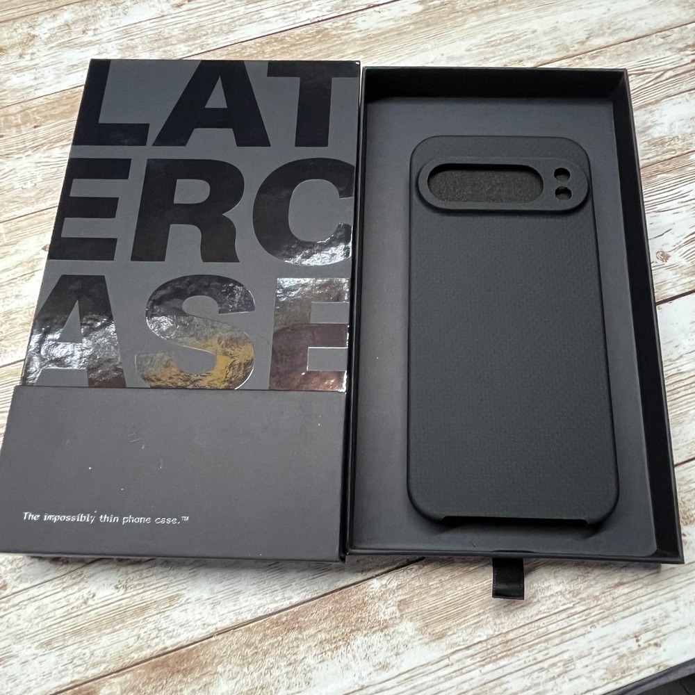 Latercase Pixel‎ 9 Pro Classic Impossibly Thin Phone Case Featherweight Open Box